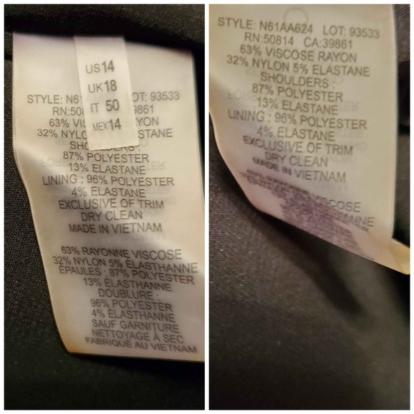 Elie Tahari "Hallie" Little Black Dress - Picture 10 of 10